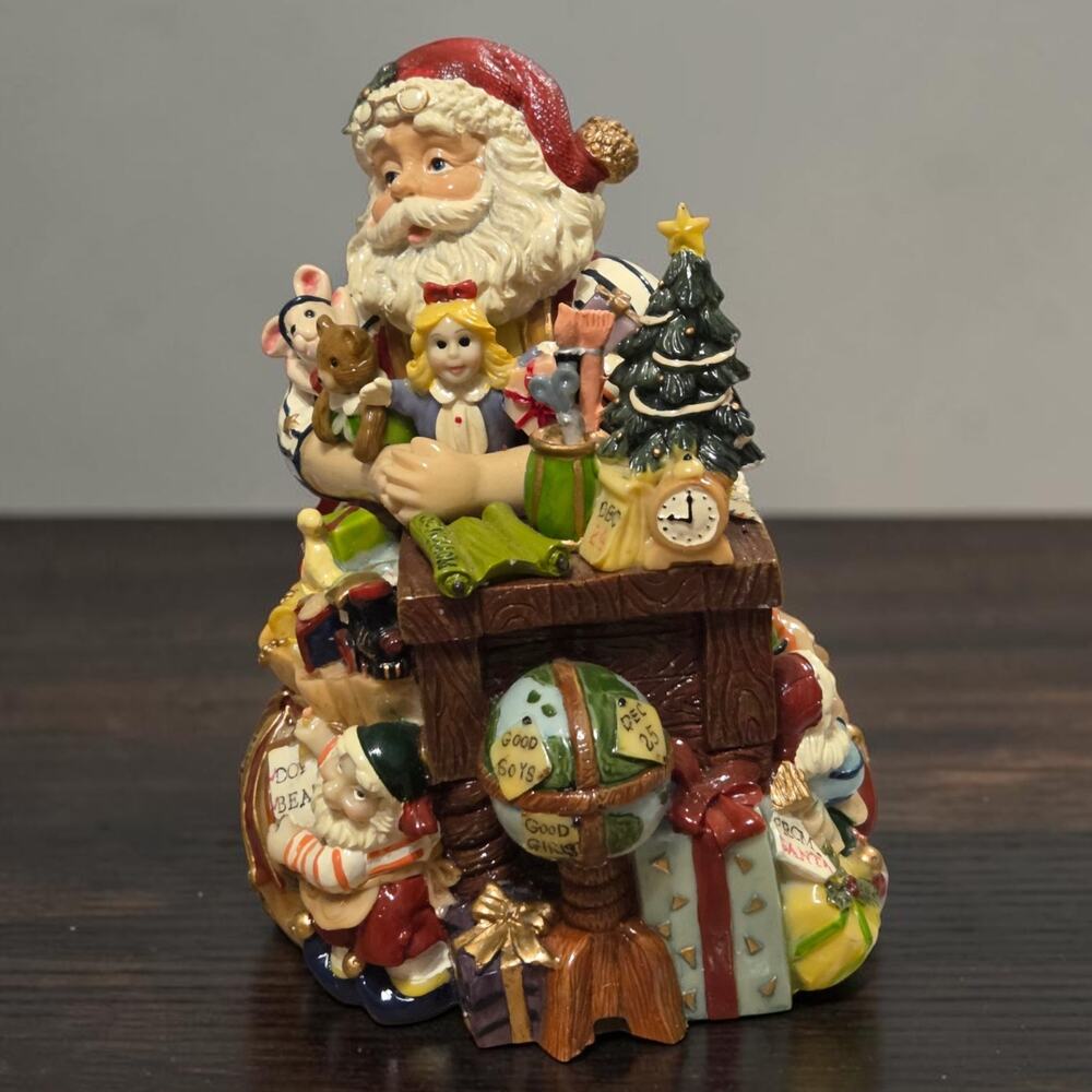 Fitz and Floyd Holiday Musical Collection Plays TOYLAND NIB - Picture 3 of 9